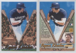 2000 Pacific Invincible Ryan Klesko #126
