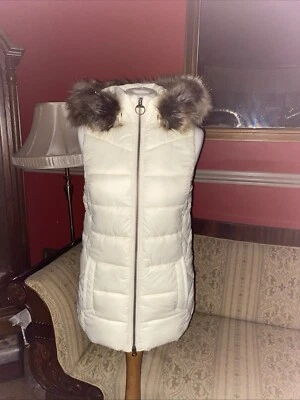 Barbour IRVING Gilet Quilted Bodywarmer FIBREDOWN Warm Country Coast Uk 8 Gift - Image 1 of 4