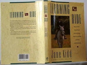 Jane Kidd LEARNING TO RIDE $30 HC-DJ Practical Guide to Horsemanship 1992 - Picture 1 of 5