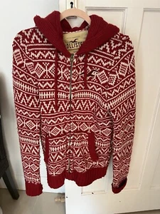 Hollister Zip Knitted Hoodie - Picture 1 of 4