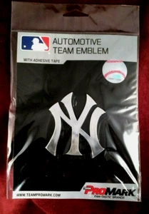 New York Yankees Chrome Team Logo Emblem - Picture 1 of 2