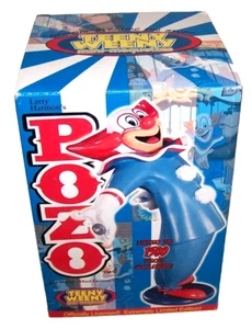 Bozo The Clown Tiki Teeny Weeny Mini Maquettes Statua Figura COA #181/1500 Nuovo con scatola - Foto 1 di 9
