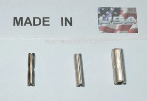 (300) 12/10 - 16/14- 22/18 NON-INSULATED BUTT CONNECTOR UNINSULATED MADE IN USA - Picture 1 of 1