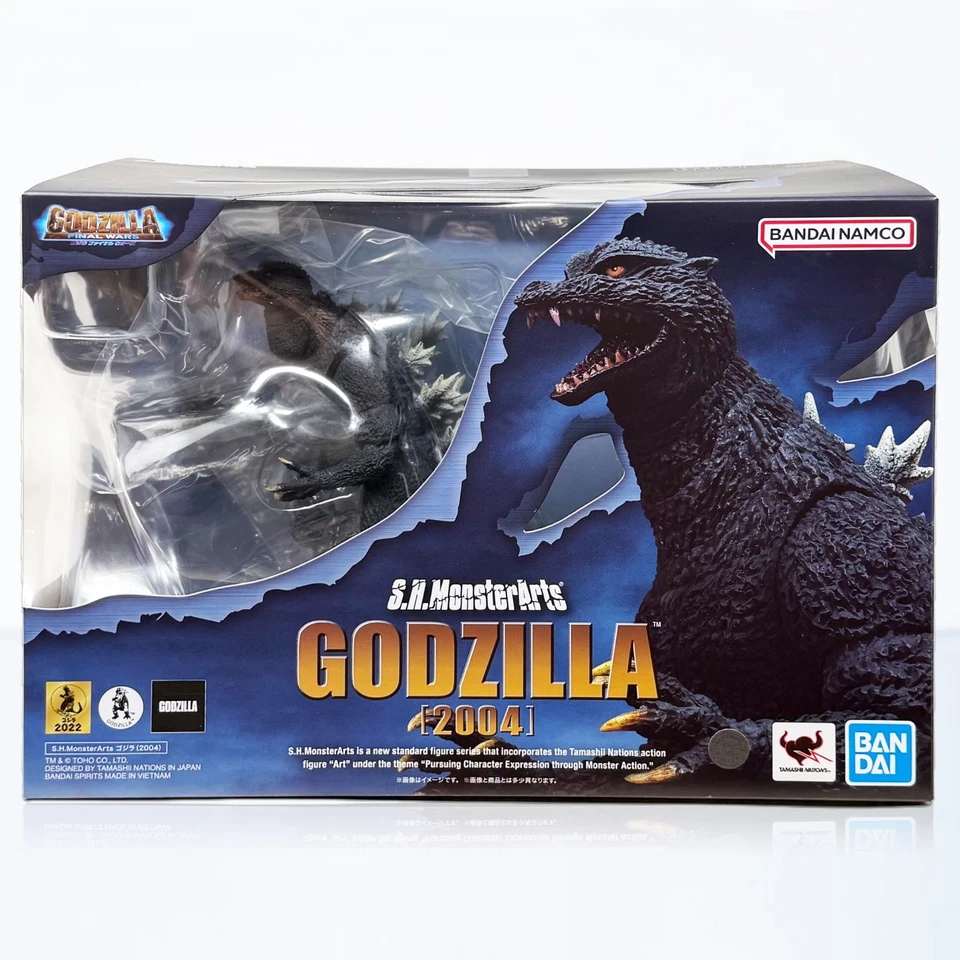 Bandai S.H.MonsterArts Godzilla 2004 Figure
