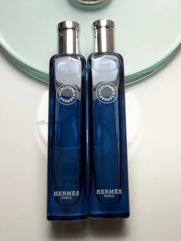 NUEVO PAR DE HERMES TRAVEL EAU DE CITRON NOIR EAU DE COLOGNE SPRAY 15 ML .5 FL OZ Foto 1 de 4