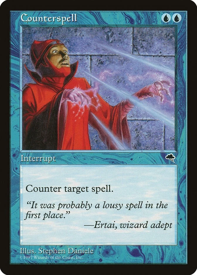 Counterspell Tempest Magic The Gathering MTG Card - Image 1 of 1