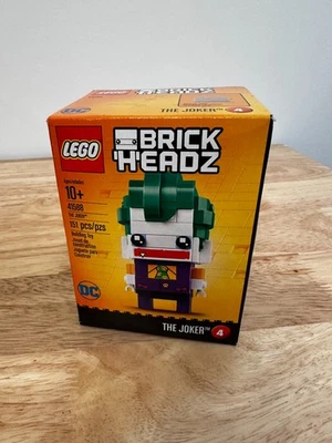 LEGO Brickheadz: The Joker 41588 Nuevo Sellado Retirado Batman Sin usar, en caja nuevo en caja Foto 1 de 2