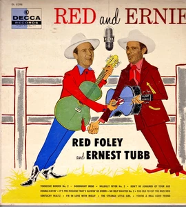 RED FOLEY & ERNEST TUBB on  LP  " RED & ERNIE " country - Picture 1 of 1