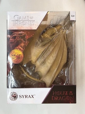 McFarlane Toys - House of The Dragon - Syrax NEW Game Of Thrones GOT - Image 1 of 4