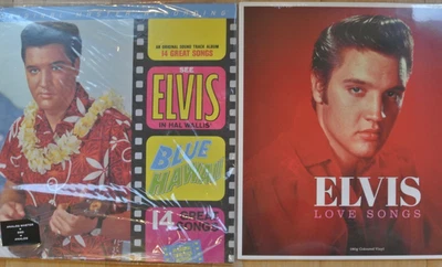 ELVIS PRESLEY Blue Hawaii Soundtrack 2-LP Ltd MFSL 180gVinyl MoFi + LoveSongs LP - Image 1 of 4