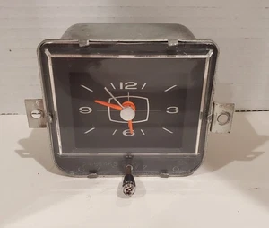 Restored 1965 65 Plymouth Fury Clock... Beautiful... Works Perfectly - Picture 1 of 8