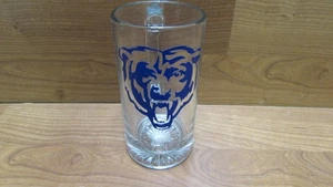 Vintage Chicago Bears Football glass beer stein mug 25.5 oz - Picture 1 of 6