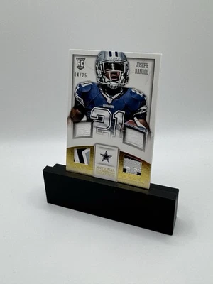 2013 Panini National Treasures -Rookie NFL Gear Joseph Randle #15 Quad Prime /25 - Image 1 of 2