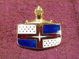 1950-1951 Lincoln Hood or Trunk Lid Emblem, NOS OL-16637 - Picture 1 of 5