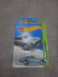 HOT WHEELS ASTON MARTIN 1963 DB5 HW WORKSHOP 2013 - Picture 1 of 6