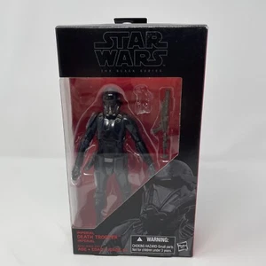 Figura de acción Hasbro Star Wars #25 Imperial Death Trooper 6” Black Series 2016 - Imagen 1 de 6