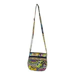 Vera Bradley Crossbody Purse Bag in Nomadic Floral Yellow - Picture 1 of 3