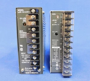 TDK Lambda LJS-13-5-OV Regulated & LRS-50-24 Switching Power Supplies Untested - Picture 1 of 4