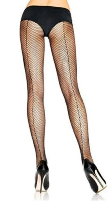 Fishnet Backseam Panythose Average or Plus Size Leg Avenue 9015 / 9015Q - Image 1 of 2