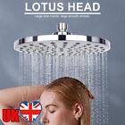 8 Inch Circular Rain Shower Head Large Size Shower Heads Convenient For Bathroom