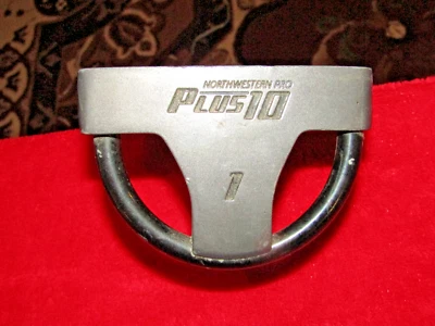 Putter de mazo para palos de golf Northwestern Pro Plus 10 diestro EE. UU. eje de acero 34" de colección Foto 1 de 4