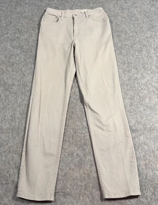 Pantalones para niño Levi's 550 talla 6 regular M beige tostado frente plano calce relajado pierna cónica Foto 1 de 4
