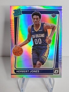 2021-22 Donruss OPTIC "HERBERT JONES" RATED ROOKIE #157 SILVER HOLO! PELICANS!🔥
