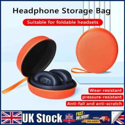 Headphone Protective Hard Storage Bag Carrying Case For Beats Studio3 QCY H3/H4 - Image 1 of 4