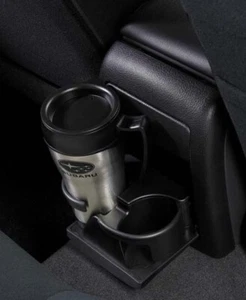 Black Rear Console Cup Holder 2008-2014 Subaru Impreza, OEM part J201SFG000JC - Picture 1 of 2