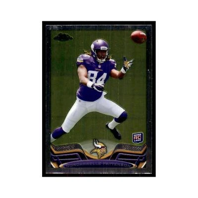 2013 Topps Chrome Cordarrelle Patterson RC Football Cards #19 - Image 1 of 3