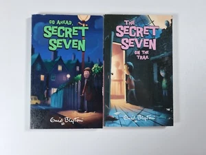 Enid Blyton 2 x Secret Seven Go Ahead & On The Trail Paperback - Picture 1 of 13