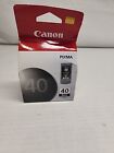 Genuine Canon Pixma Series Fine Ink Cartridge 40 BLACK  PG-40  NEW