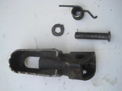  78-81 YAMAHA DT125 DT175 MX175 LEFT FOOT PEG STEP FOOTREST ASSEMBLY - Image 1 of 2