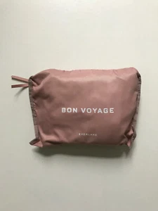 Everlane Pink Packable Foldable Pouch Compact Travel Work Waterproof Backpack OS - Bild 1 von 10