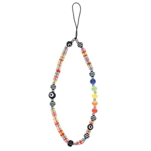Boho Handy Seil Mann Telefonanhänger Im Bohemian-Stil Handyperlenband - Zdjęcie 1 z 12