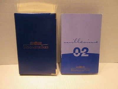 2002 France Euro 8 Coin Official Proof Set With Coa Monnaie De Paris - Image 1 of 4