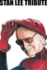TRIBUTO A STAN LEE #1 EXCLUSIVO CÓMIC - UF4 SEGUNDA IMPRESIÓN HOMENAJE - LTD 250 - Imagen 1 de 1