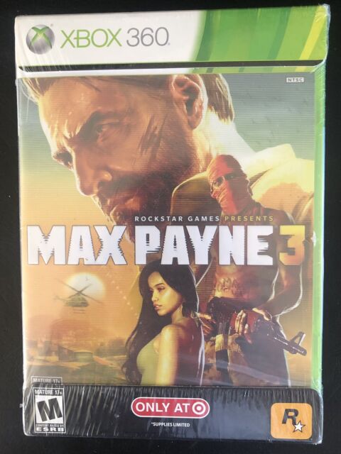 Jogo Max Payne 3 Xbox 360 - Original Mídia Física - Barato!