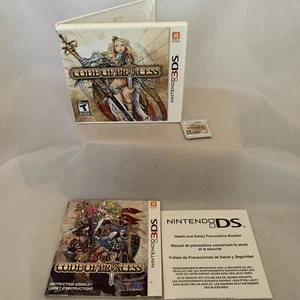 Code of Princess Nintendo 3DS 2012 Game With Booklet Preowned Tested - Picture 1 of 6