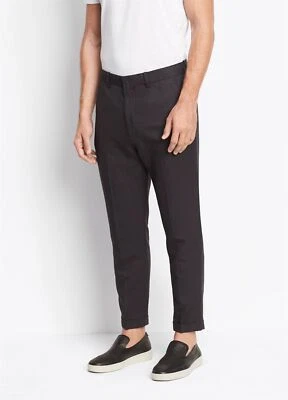 Pantalón Vince Para Hombre Relajado Recortado Marrón Carbón 141901 Talla 31 Foto 1 de 4