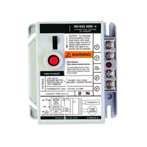 Resideo R8184G4009/U Protectorelay Oil Burner Control w/ 45 Second Safety Timing - Picture 1 of 1