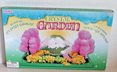 Kit de cultivo de jardín de cristal Schylling crece en horas para niños de 8+ años NUEVO Foto 1 de 4