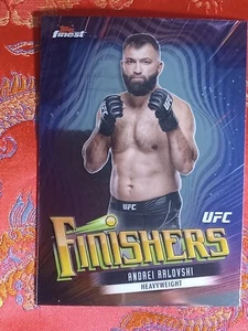 Andrei Arlovshi 2024 Topps Finest UFC Finishers #fin-13 Insert Card Heavyweight - Picture 1 of 1