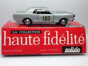 SOLIDO SÉRIE 100 1/43 - FORD MUSTANG RALLYE MONTE CARLO - Ref147 bis