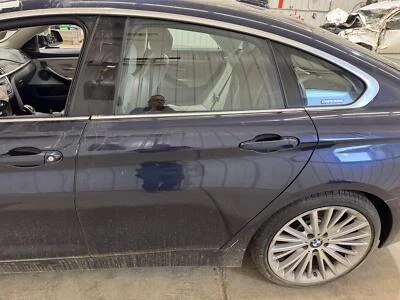 15-16 BMW 435I 4 DR GRAN COUPE DRIVER LEFT REAR SIDE DOOR IMPERIAL BLUE A89 - Image 1 of 4