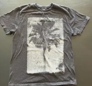 Apt. 9 T-Shirt Uomo - Taglia Media - Vestibilità Regular - Nero - Grigio Scuro Palma - Foto 1 di 4
