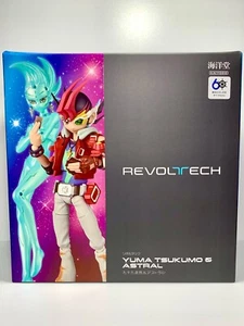 Kaiyodo Revoltech Yu-Gi-Oh! ZEXAL Yuma Tsukumo & Astral Action Figure New - Picture 1 of 7