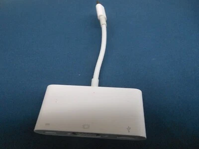 Adaptador multipuerto Apple USB-C VGA A1620 - Blanco Foto 1 de 4