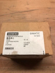 Siemens 6ES7 241-1AA22-0XA0 SIMATIC S7-200 PLC Modem, RJ11 Connector-NEW IN BOX - Picture 1 of 2
