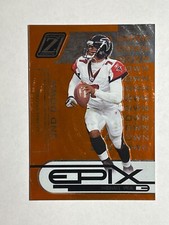 2005 Donruss Zenith Michael Vick #E-9 Epix 2nd Down Orange /600
